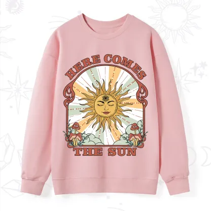 PurplehecateHere Comes The Sun Sweatshirt