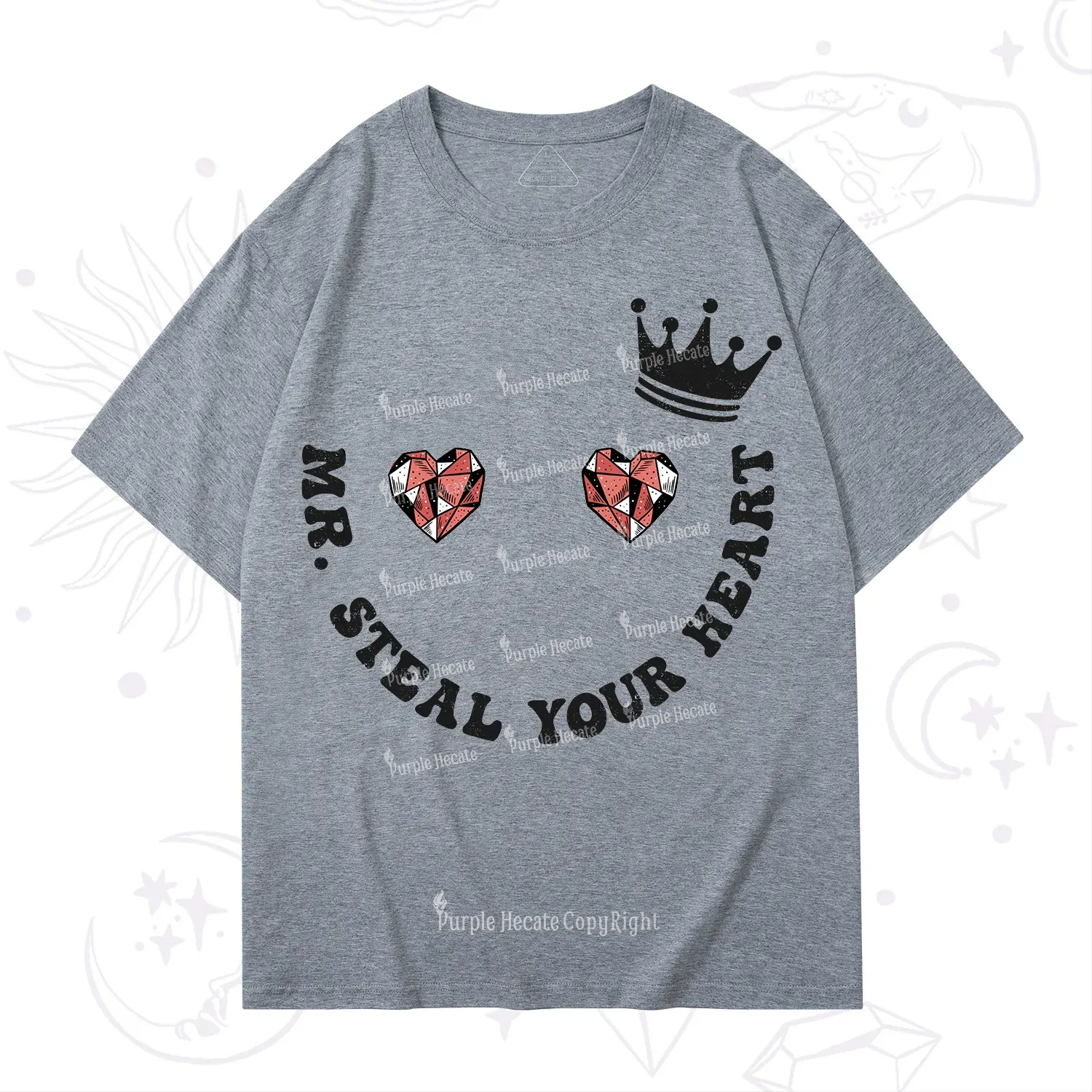 Purplehecate Mr Steal Your Heart Valentine T-Shirt