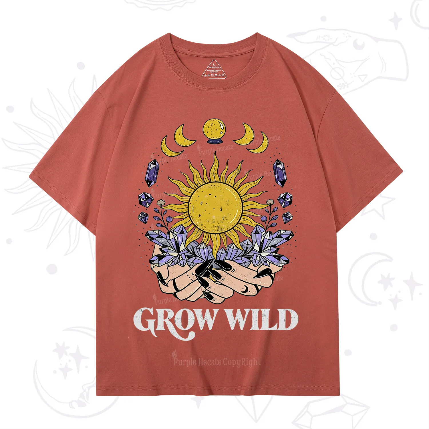 Purplehecate Grow Wild T-Shirt