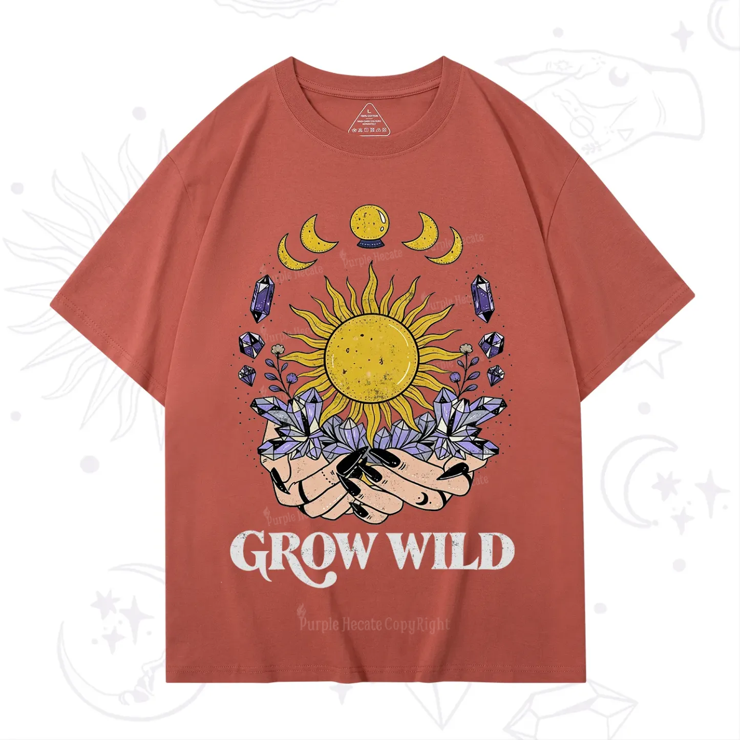 Purplehecate Grow Wild T-Shirt