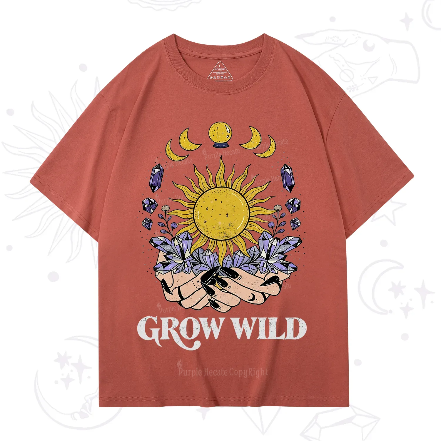 Purplehecate Grow Wild T-Shirt