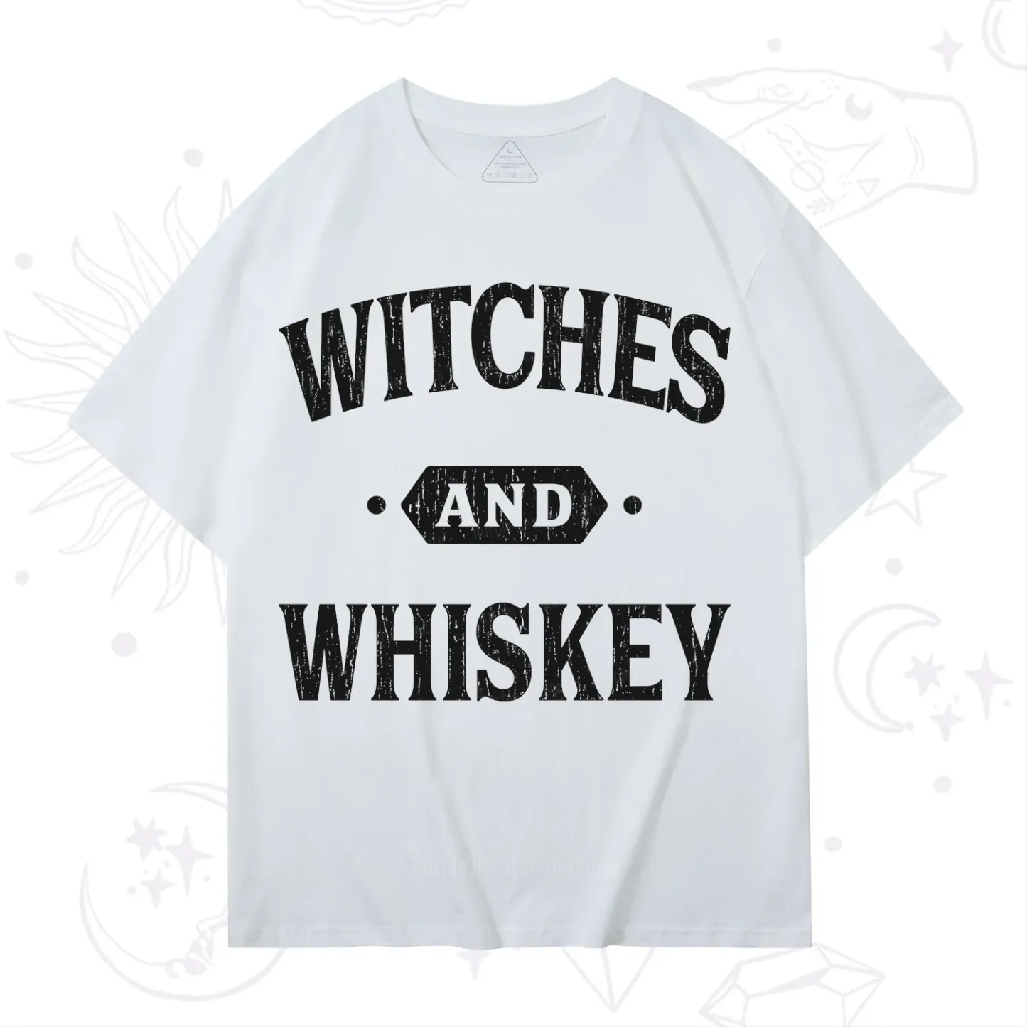 Purplehecate Witches and Whiskey T-Shirt