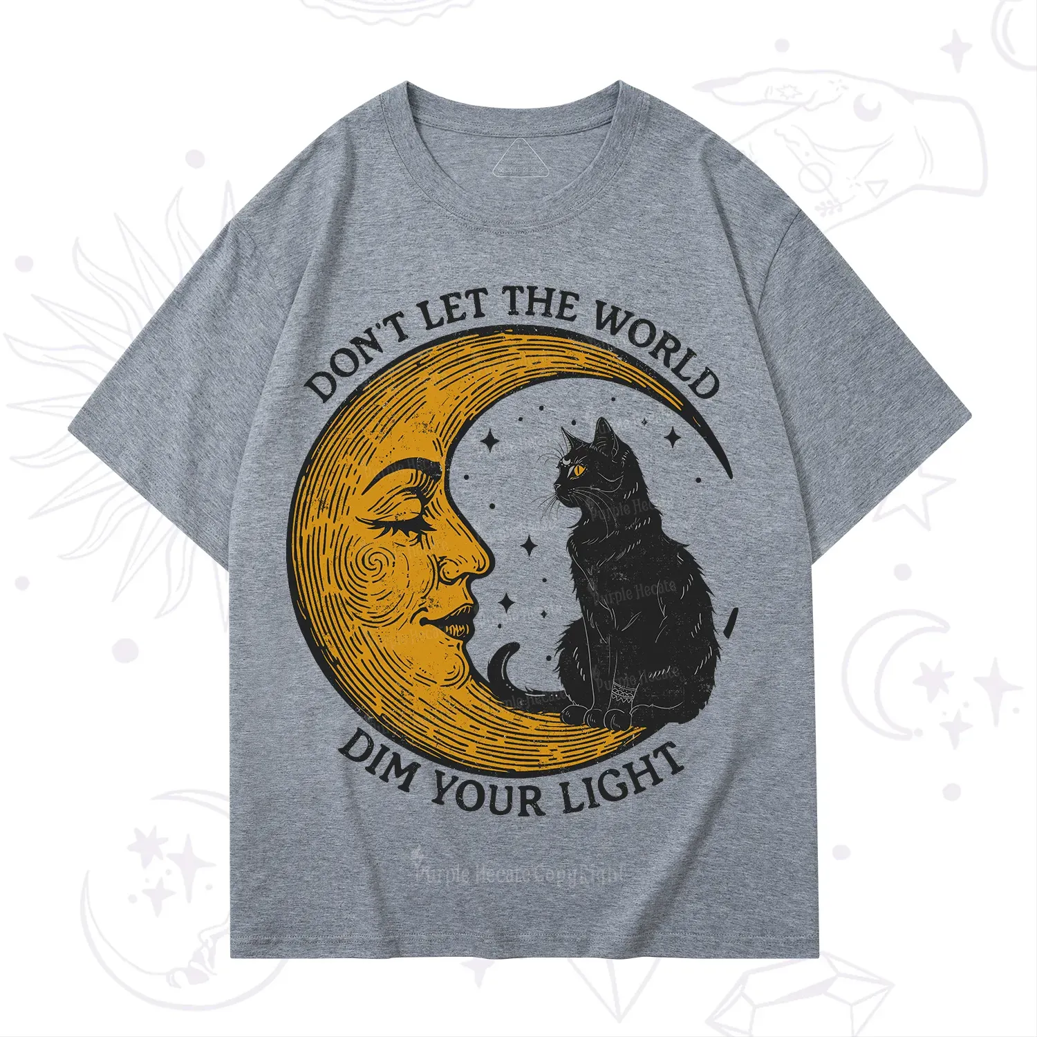 Purplehecate Don't Let The World Dim Your Light T-Shirt