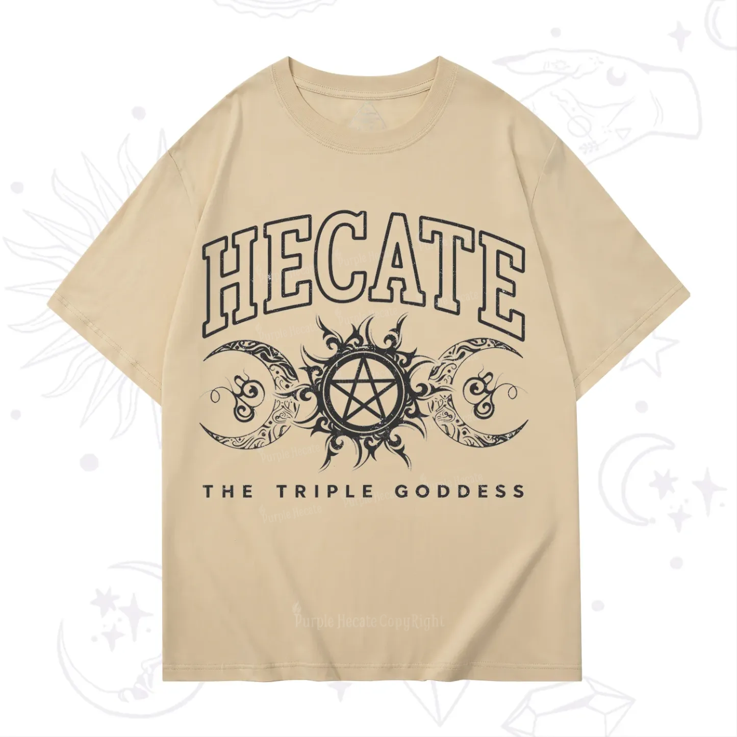 Purplehecate The Triple Goddess Hecate T-Shirt