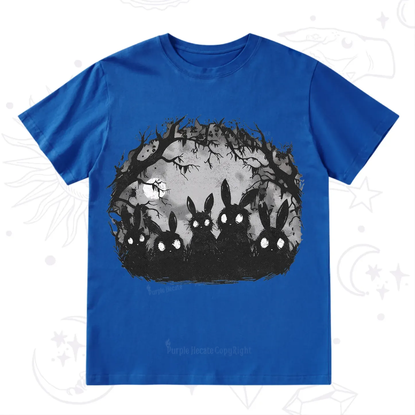 Purplehecate Creepy Weirdcore Bunny T-Shirt