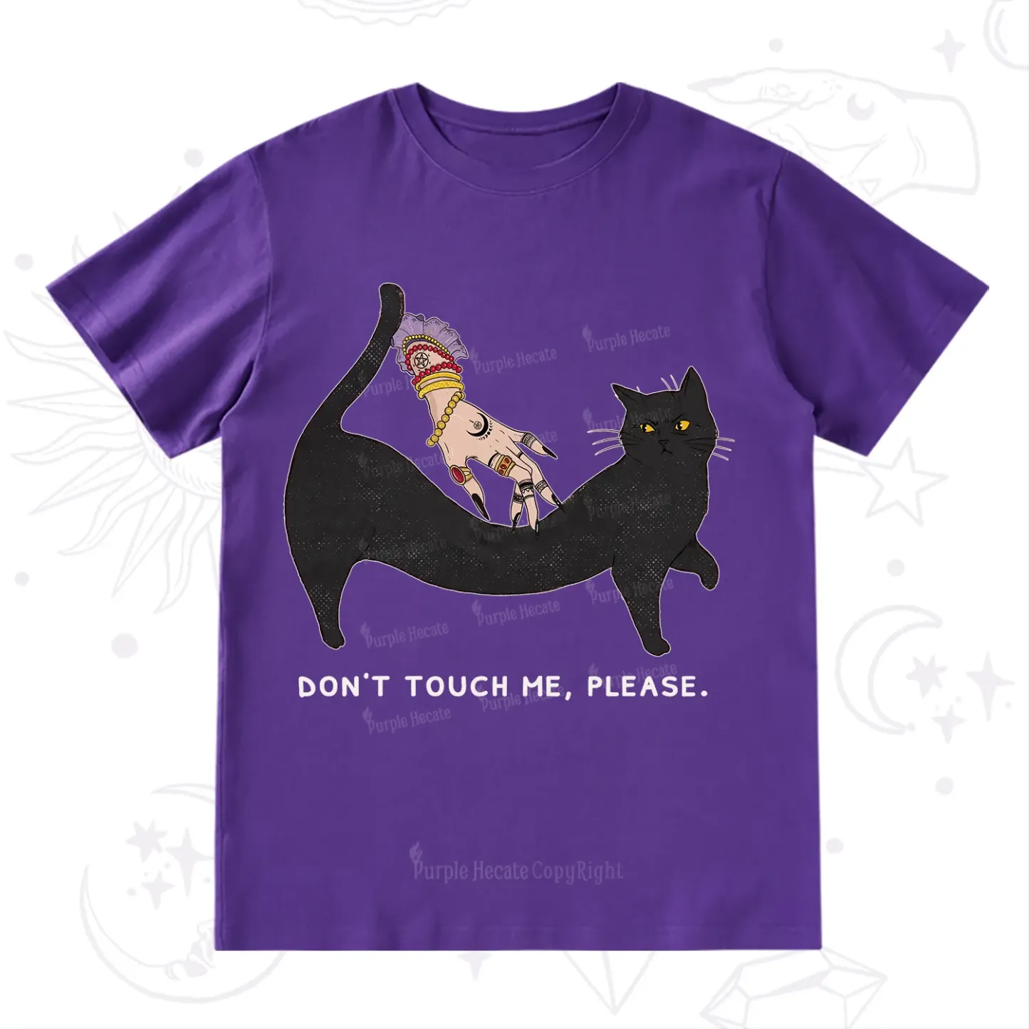 Purplehecate Don't Touch Me T-Shirt