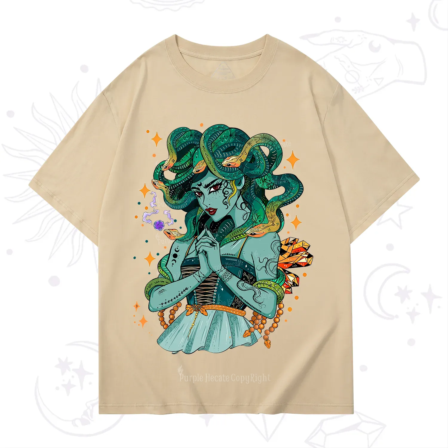 Purplehecate The Gorgon Medusa T-Shirt