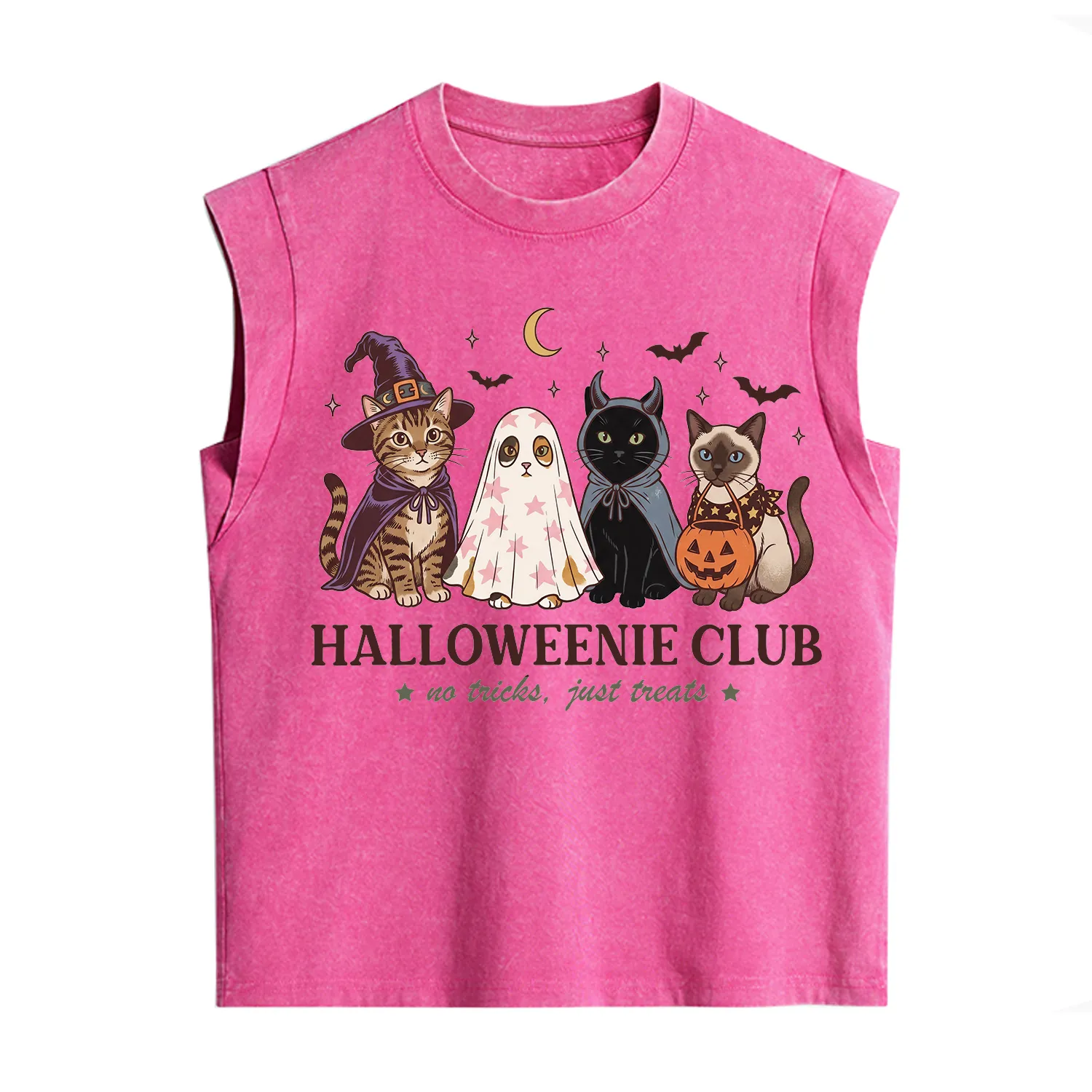Purplehecate Halloweenie Club Vintage Washed Tank