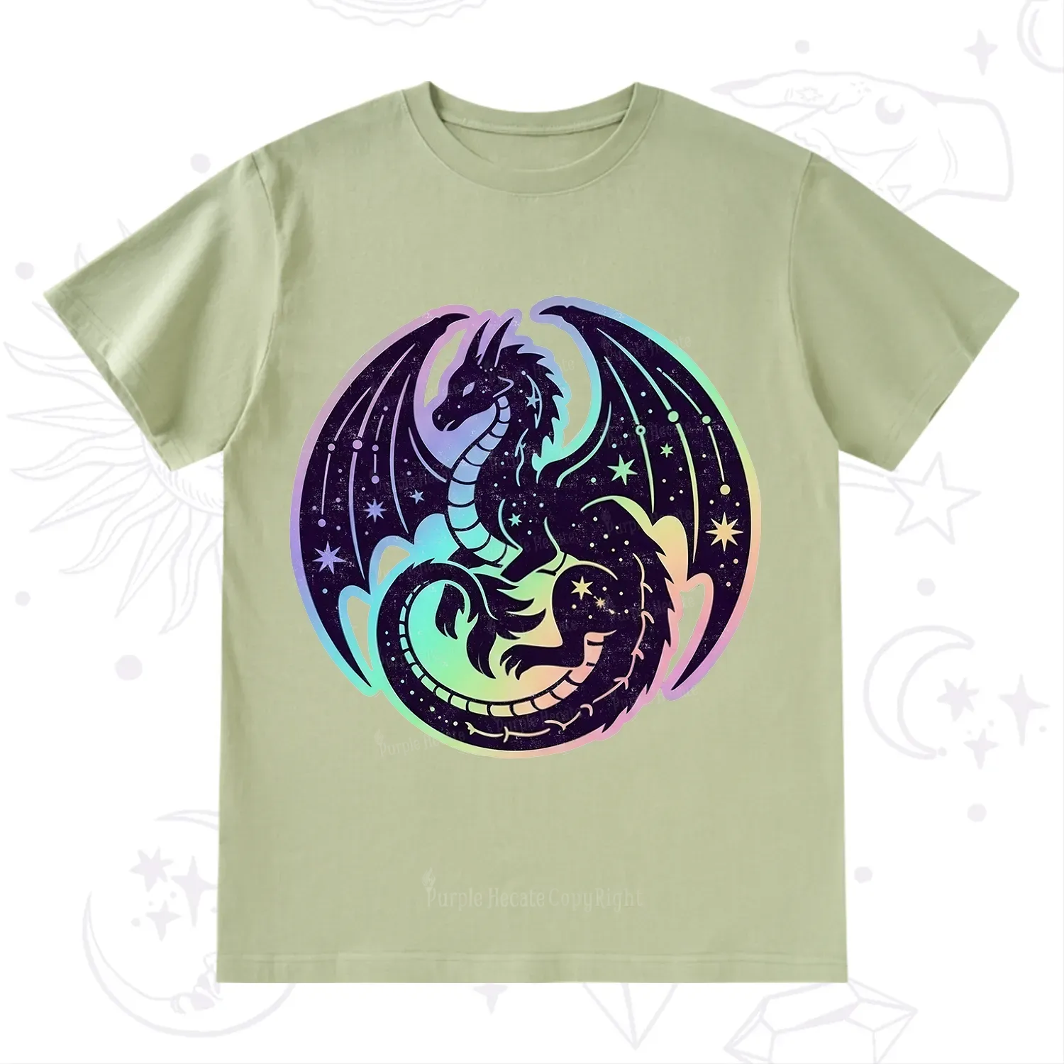 Purplehecate Cosmic Dragon T-Shirt
