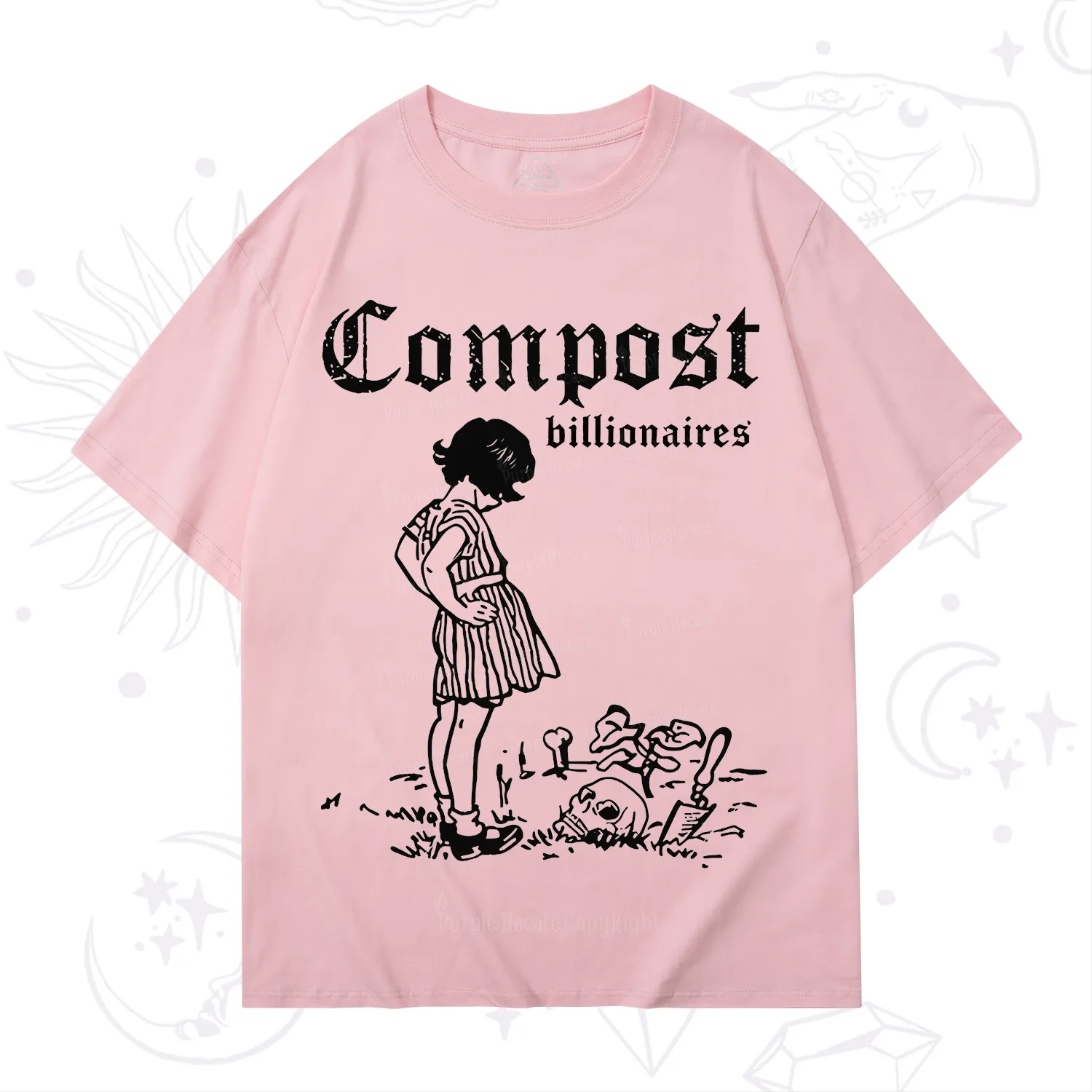 Purplehecate Compost the Greed T-Shirt