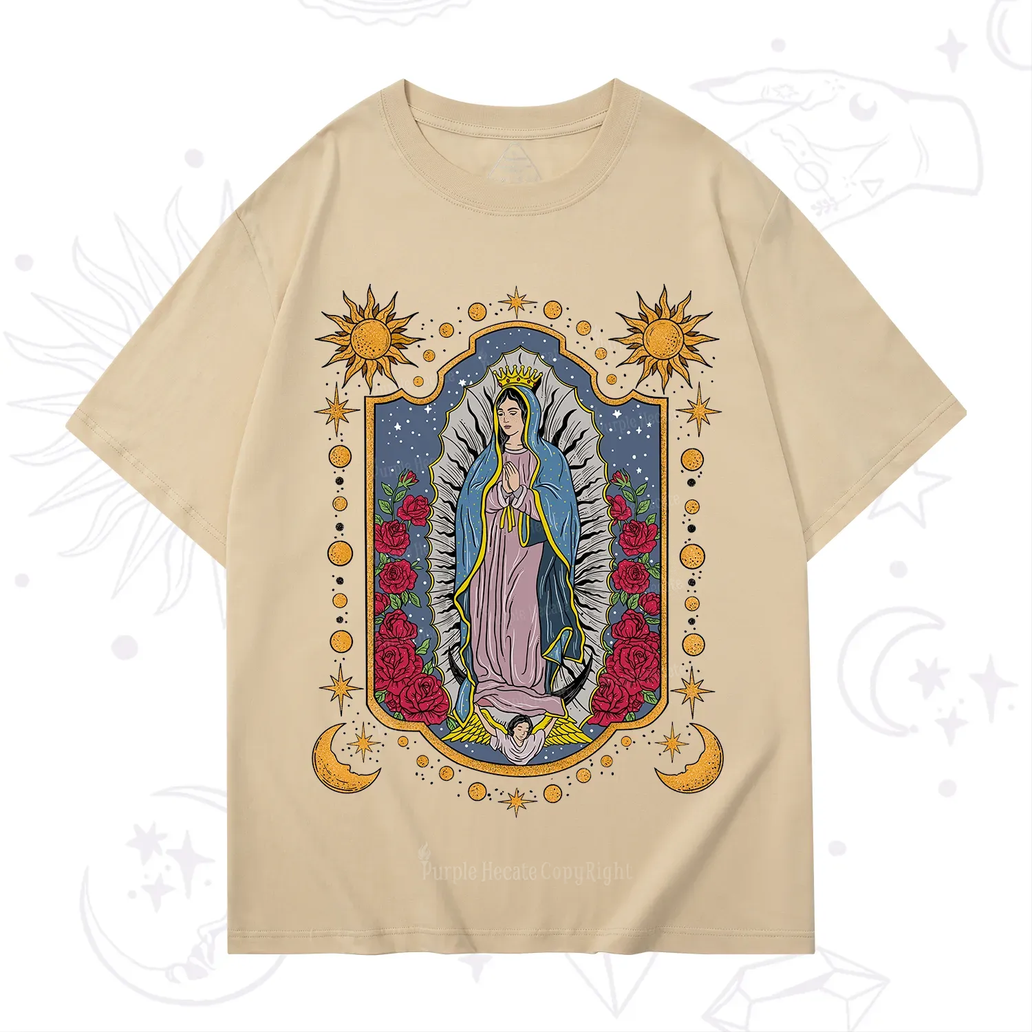 Purplehecate Our Lady of Guadalupe T-Shirt