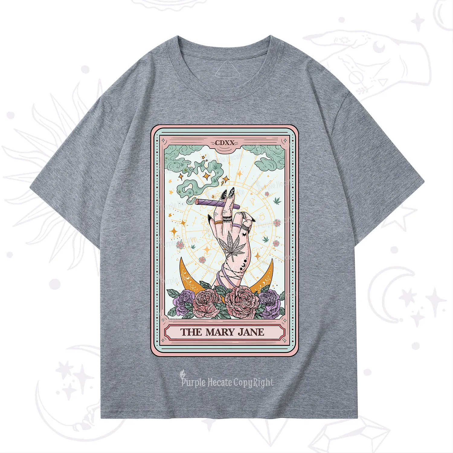 Purplehecate The Mary Jane Tarot T-Shirt