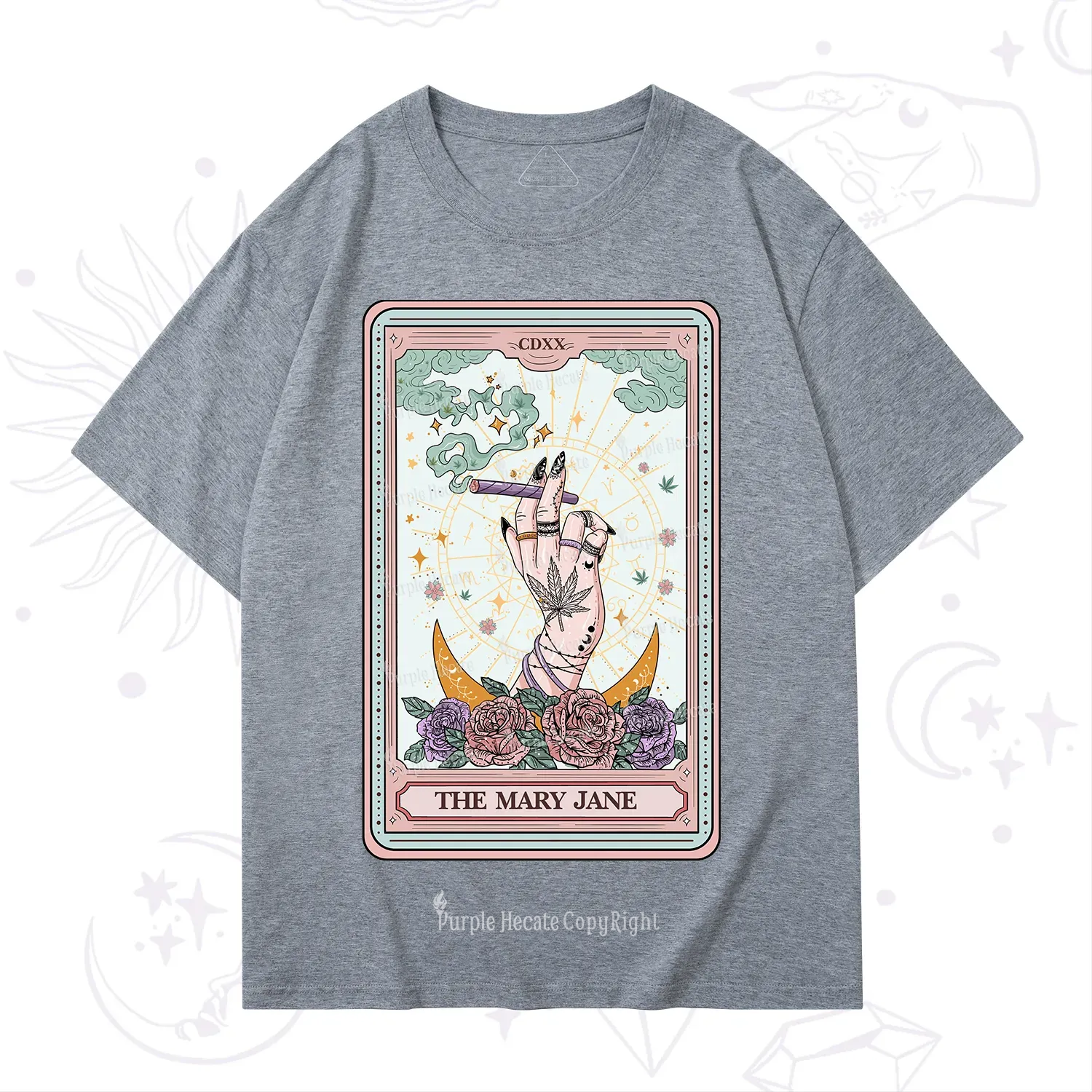 Purplehecate The Mary Jane Tarot T-Shirt