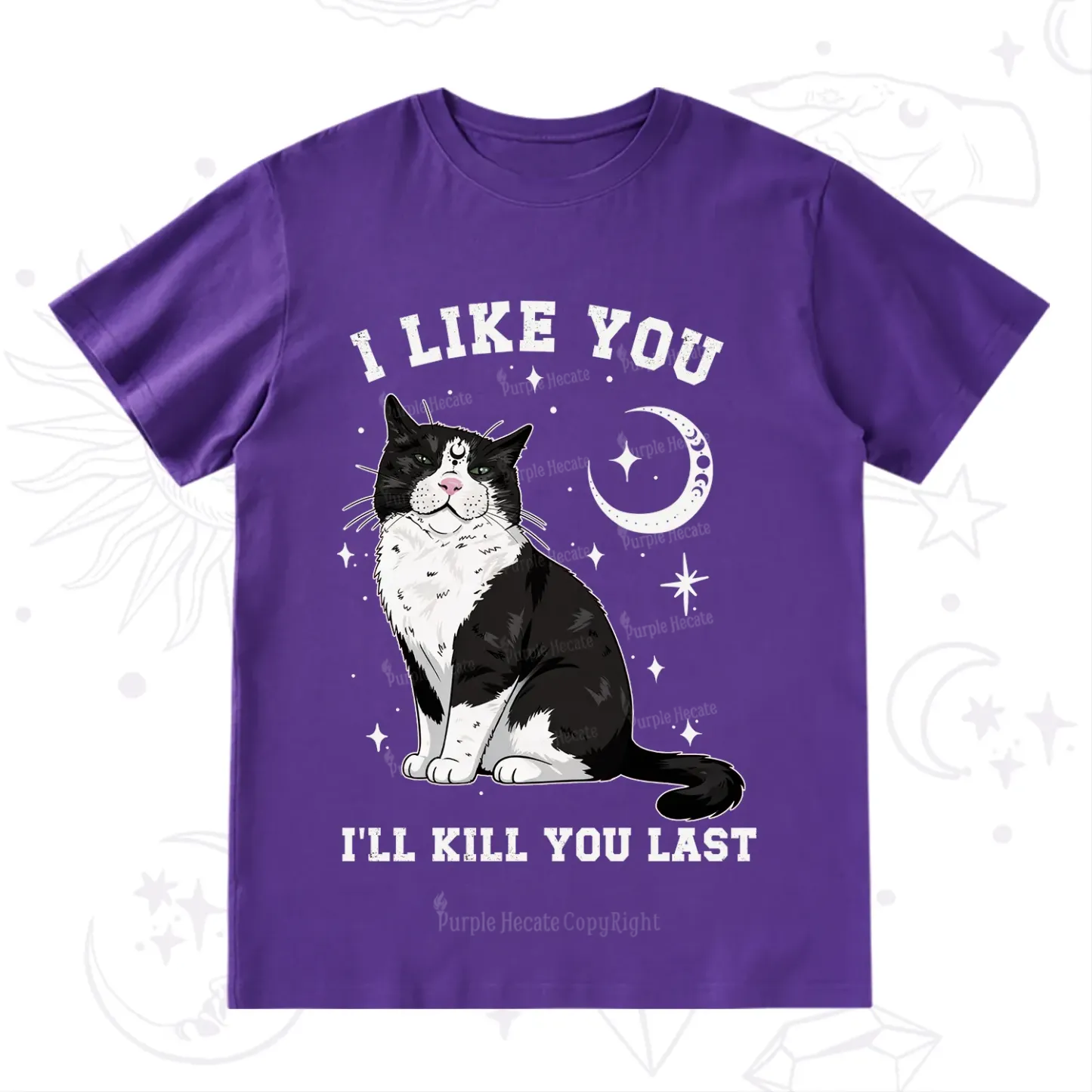 Purplehecate I Like You I'll Kill You Last T-Shirt