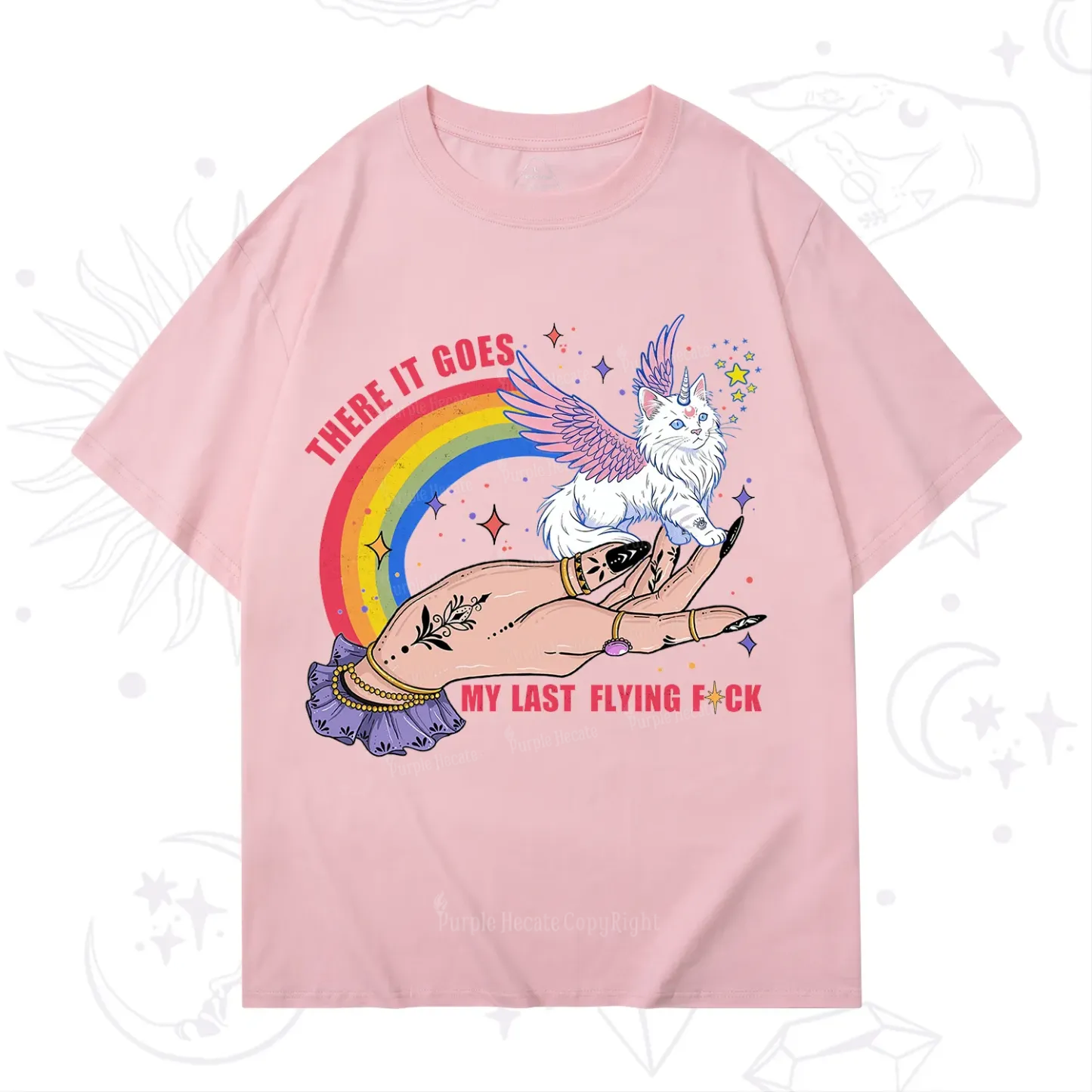 Purplehecate There It Goes My Last Flying F*ck T-Shirt