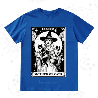 Purplehecate The Mother of Cats Tarot T-Shirt