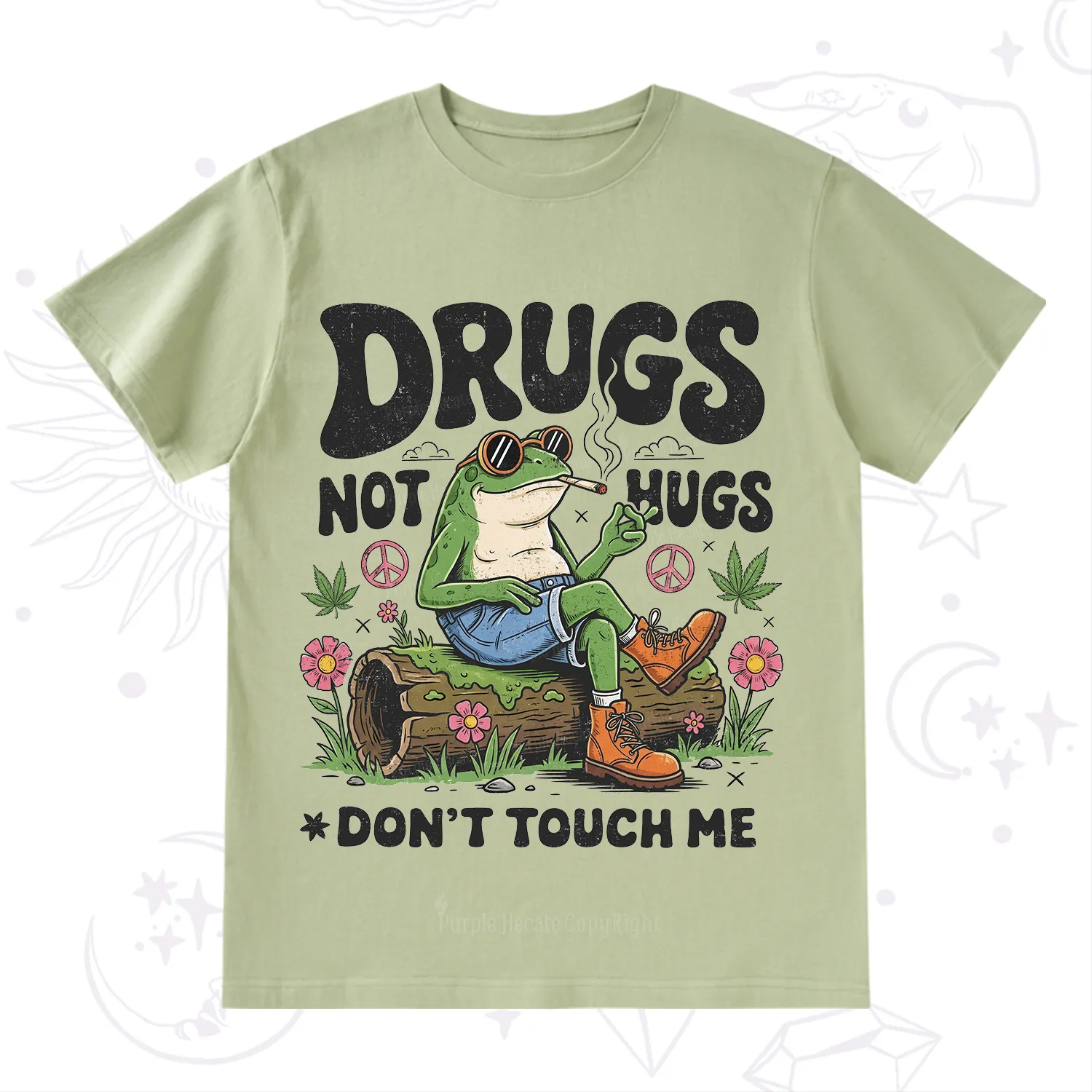 Purplehecate Drugs Not Hugs T-Shirt