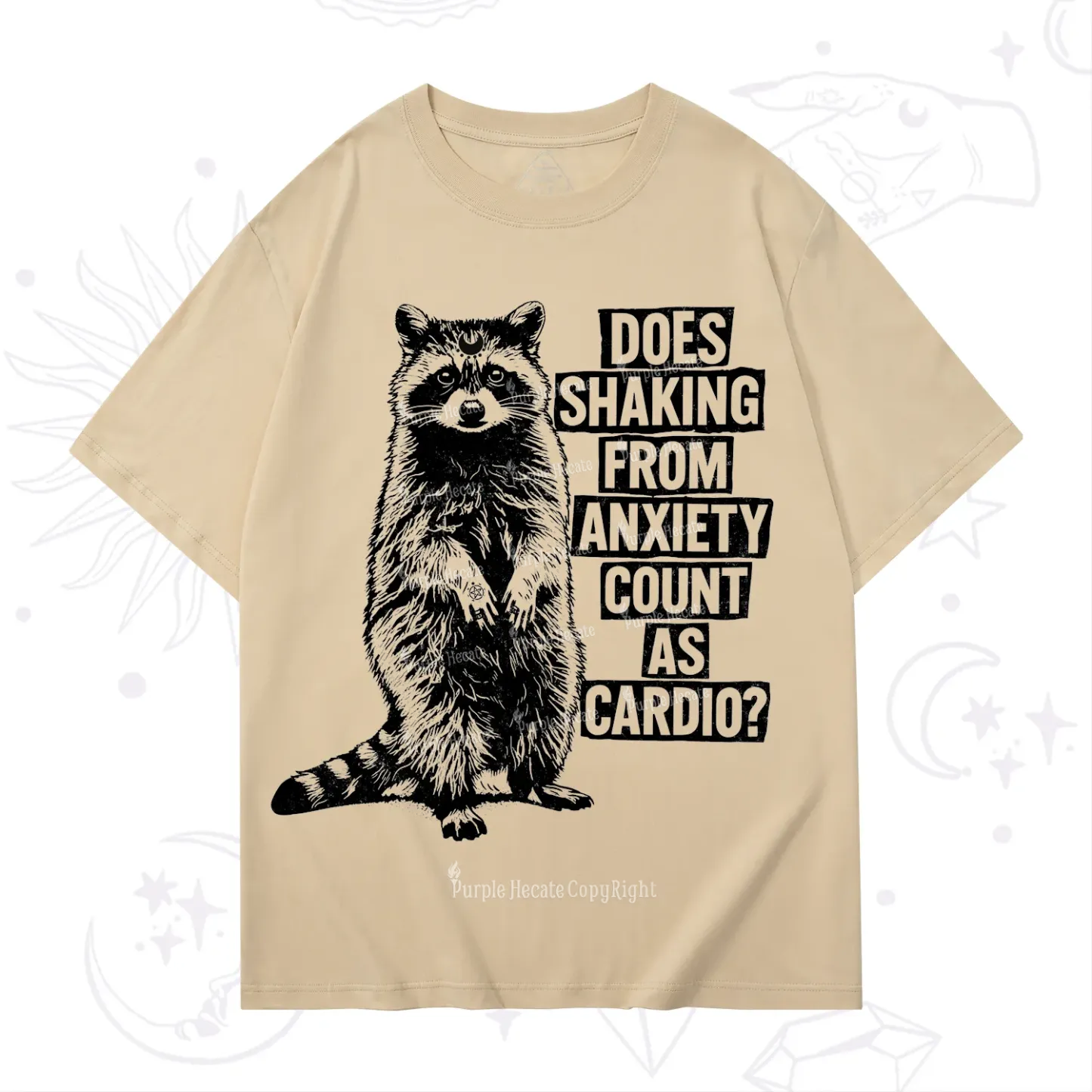Purplehecate Does Shaking From Anxiety Count As Cardio T-Shirt