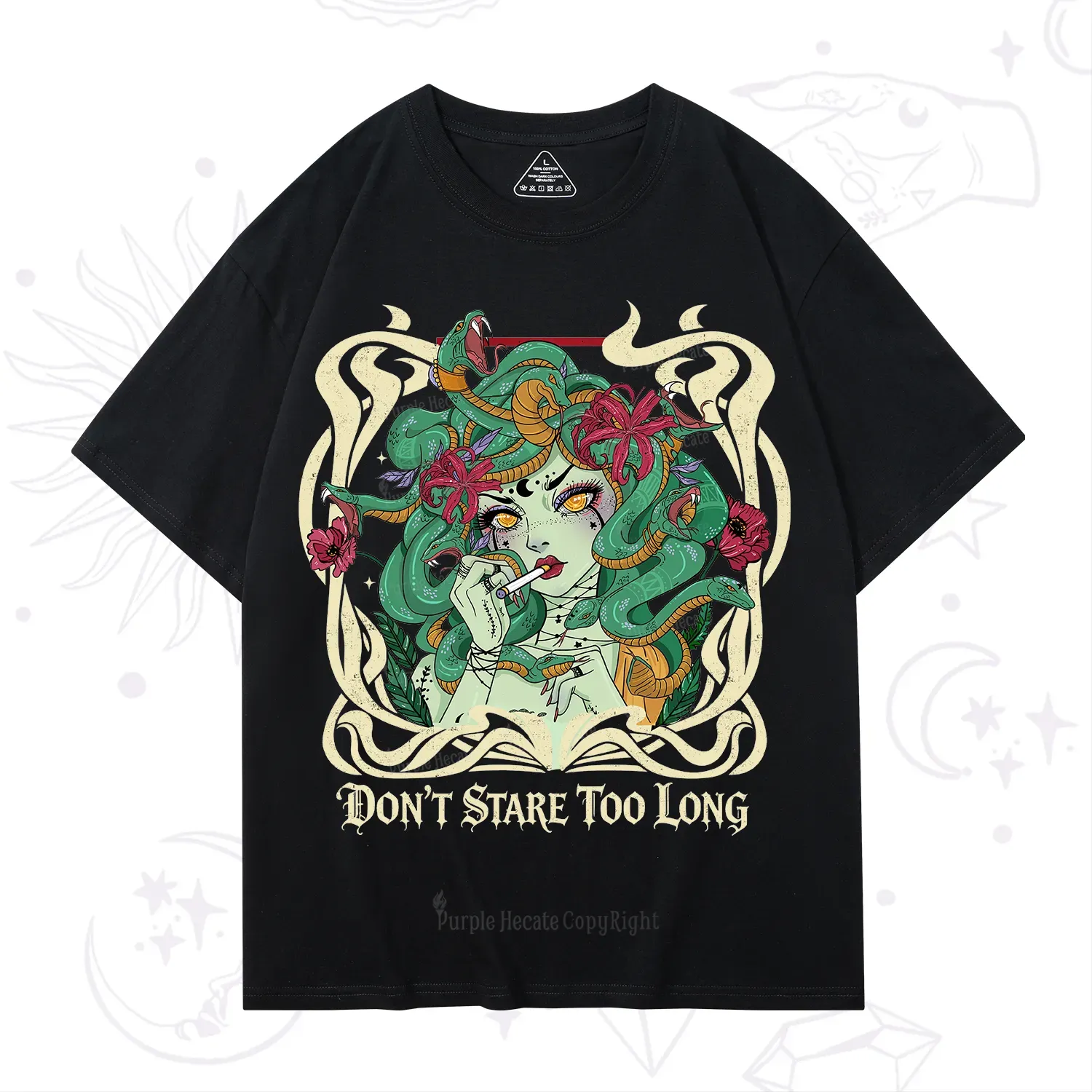 Purplehecate Don't Stare Too Long T-Shirt