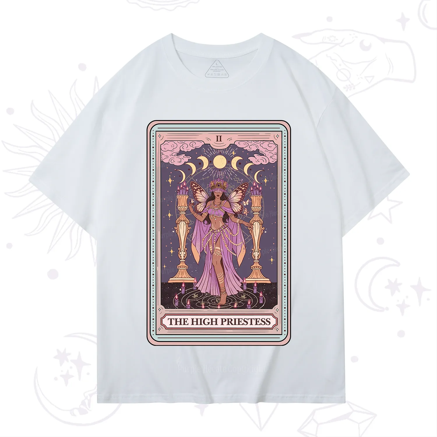 Purplehecate The Mystic High Priestess T-Shirt