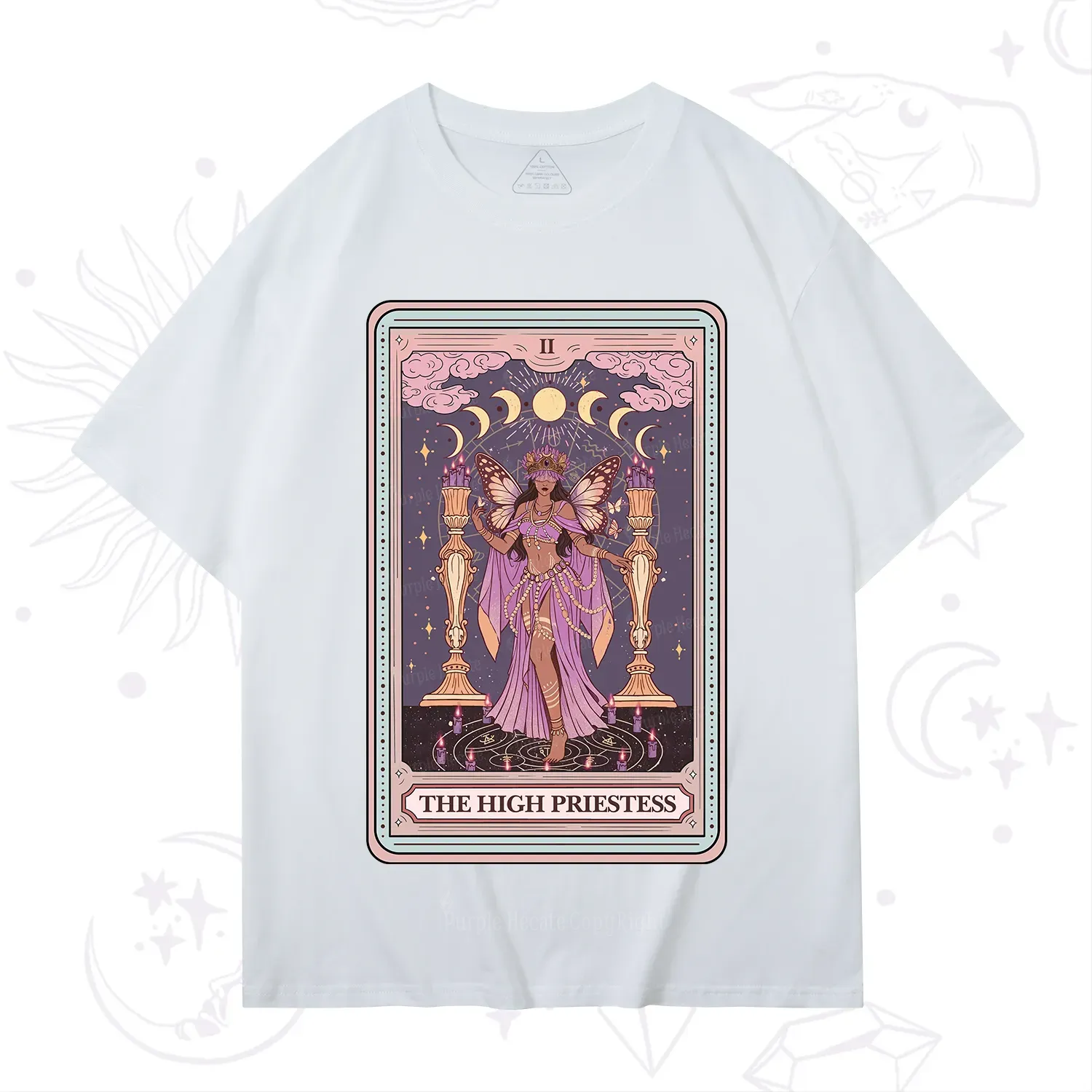 Purplehecate The Mystic High Priestess T-Shirt