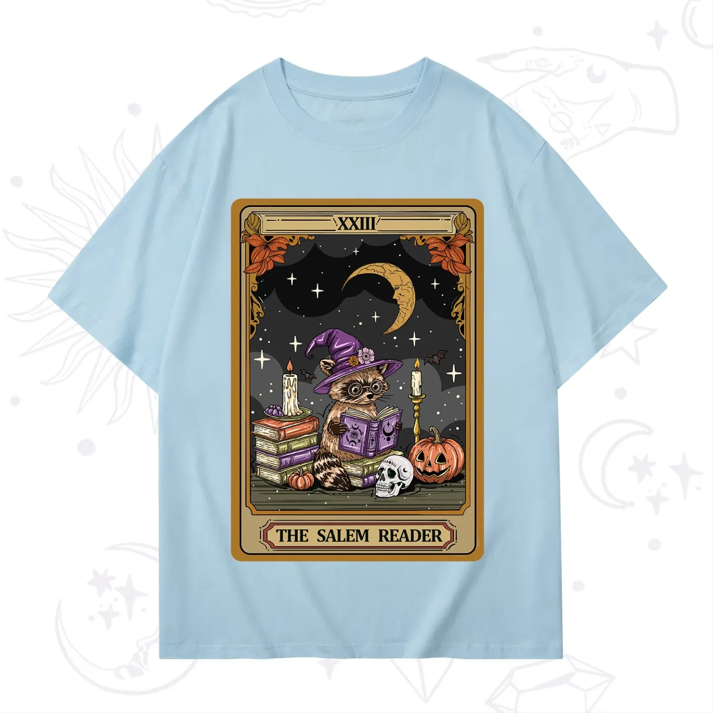 Purplehecate The Salem Reader Tarot T-Shirt