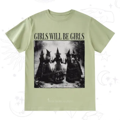 Purplehecate Girl Will Be Girl Witch T-Shirt