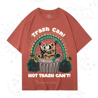 Purplehecate Trash Can Not Trash Can't Raccoon T-Shirt