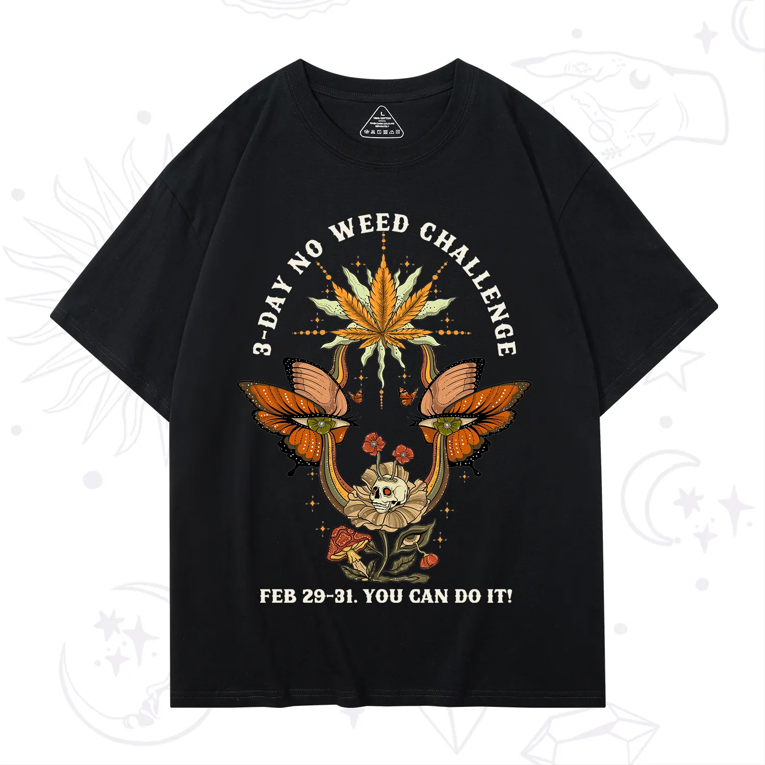 Purplehecate 3 Day No Weed Challenge T-Shirt