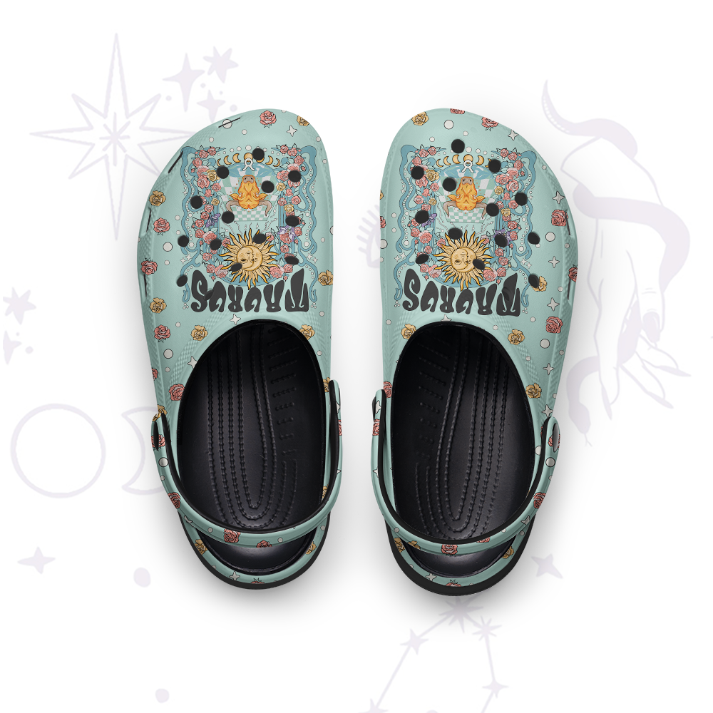 Purplehecate Taurus Spirit Zodiac Rubber Clogs