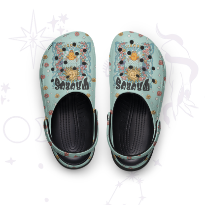 Purplehecate Taurus Spirit Zodiac Rubber Clogs