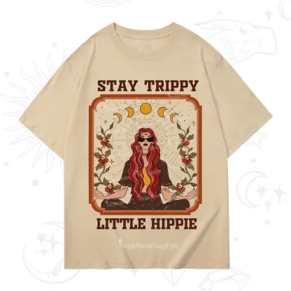 Purplehecate Stay Trippy Little Witchy Hippie T-Shirt