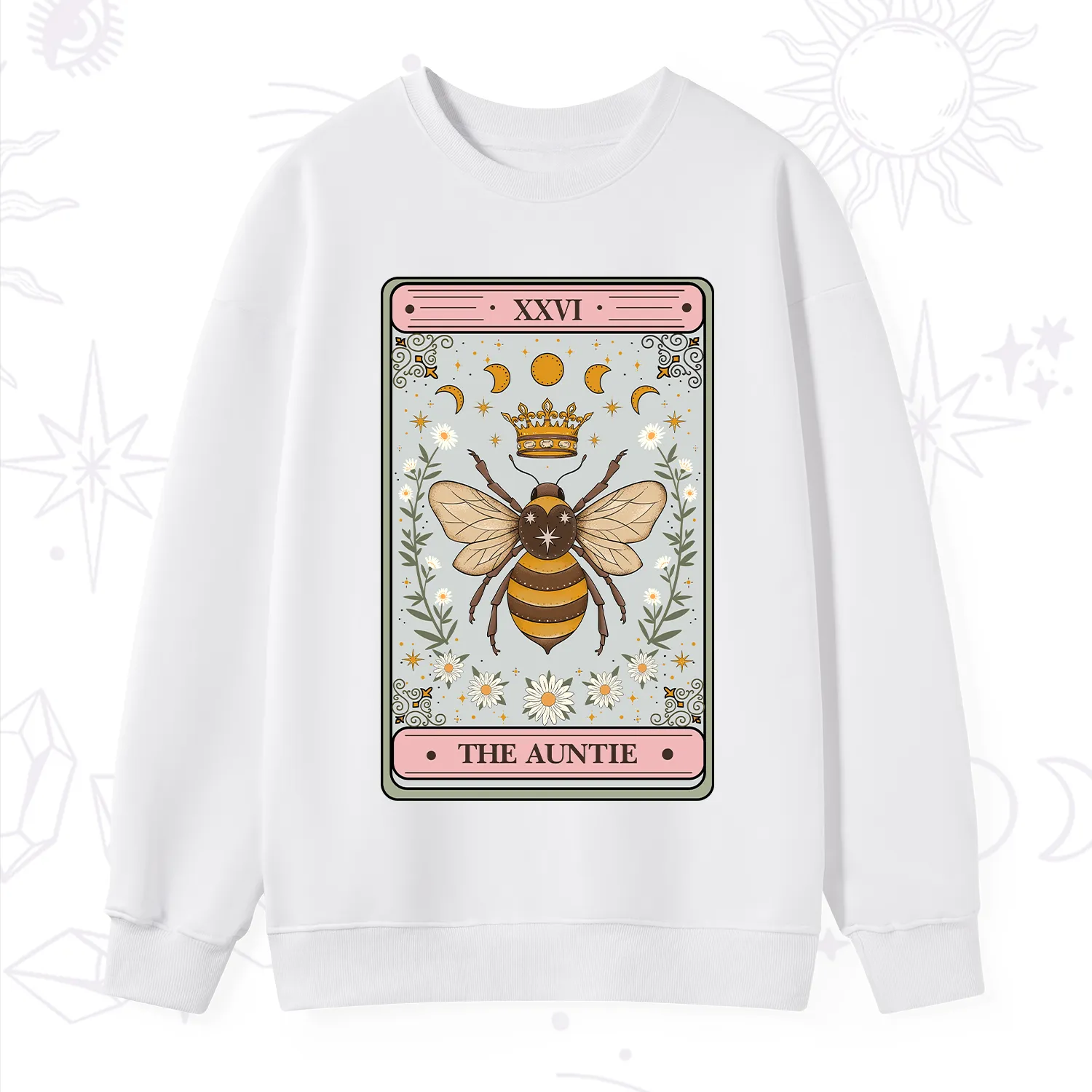 Purplehecate The Auntie Tarot Sweatshirt