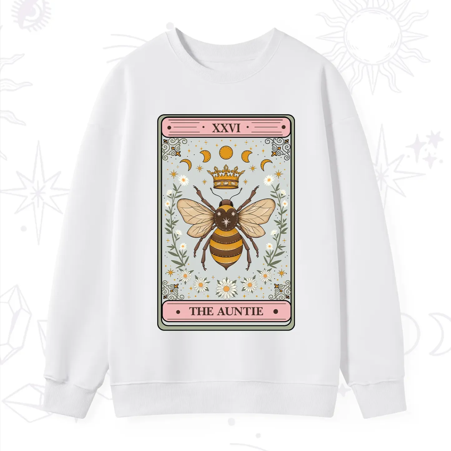 Purplehecate The Auntie Tarot Sweatshirt