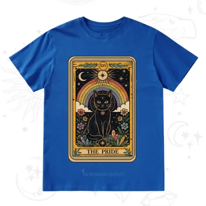 Purplehecate The Pride Black Cat Tarot T-Shirt