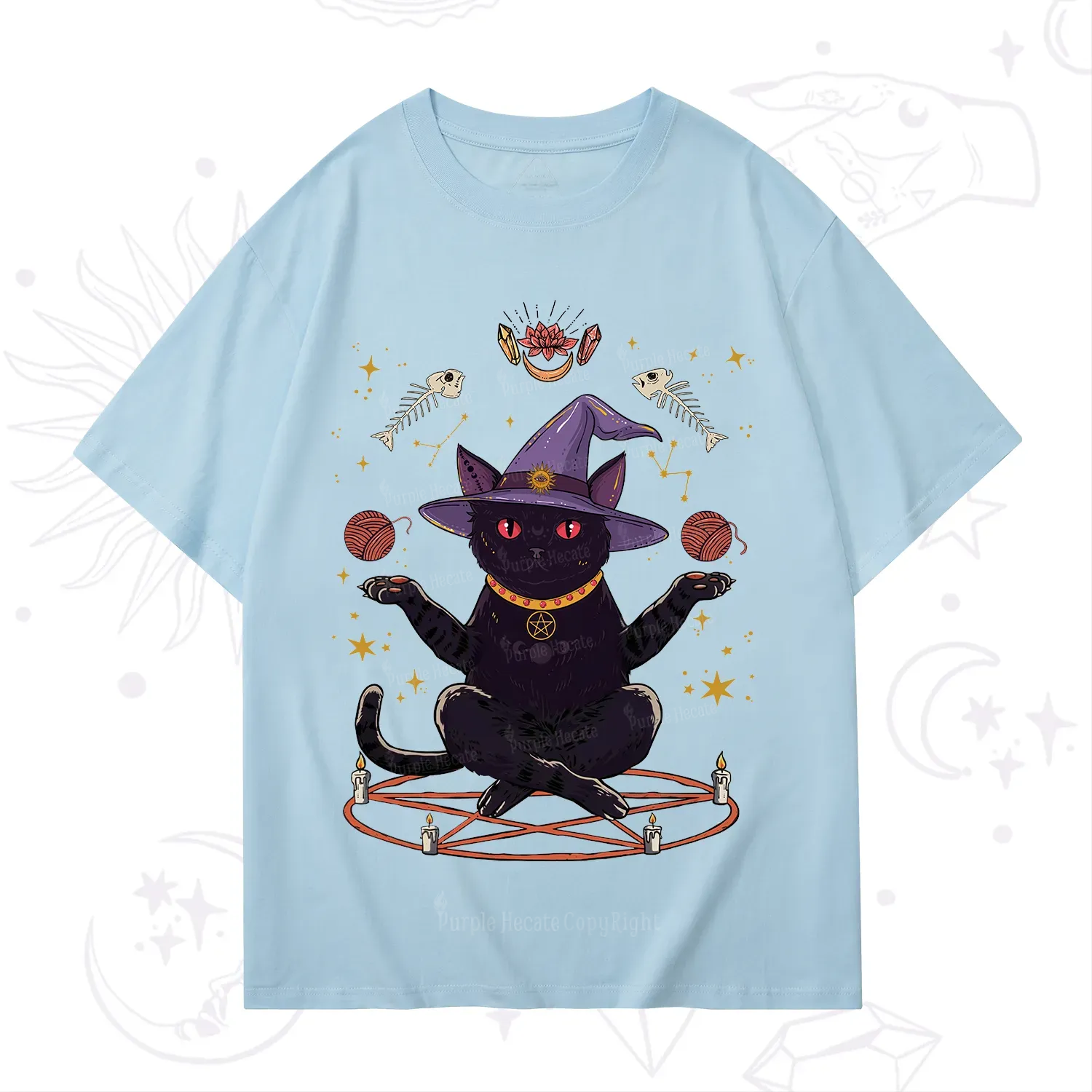 Purplehecate Meowitch Rituals T-Shirt
