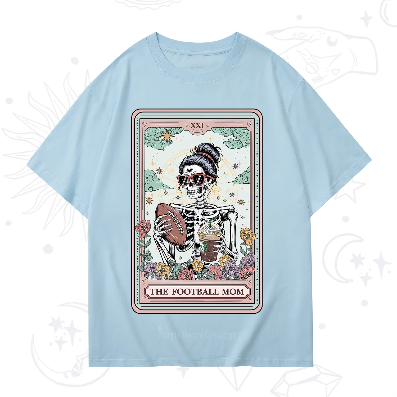 Purplehecate The Football Mom Tarot T-Shirt
