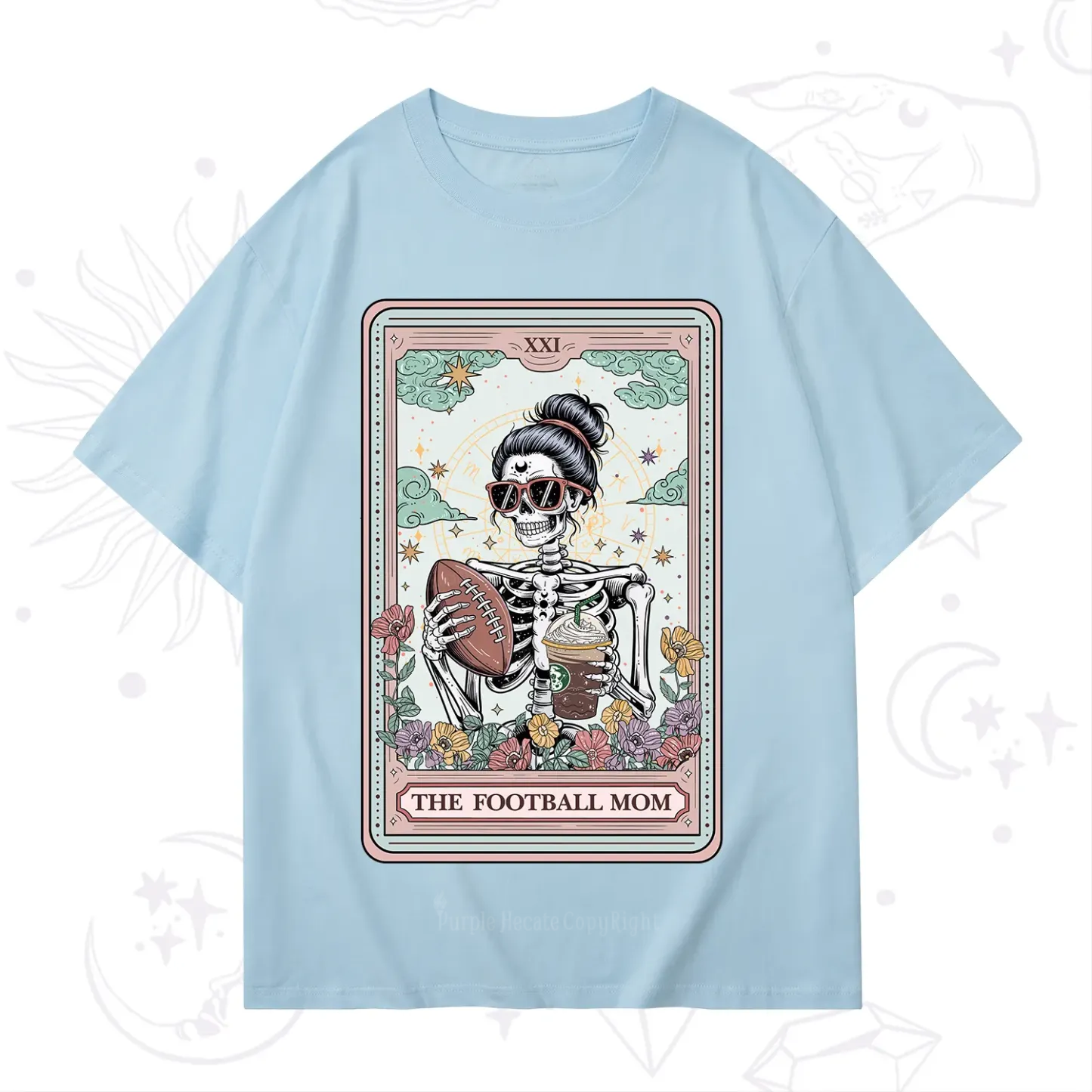 Purplehecate The Football Mom Tarot T-Shirt