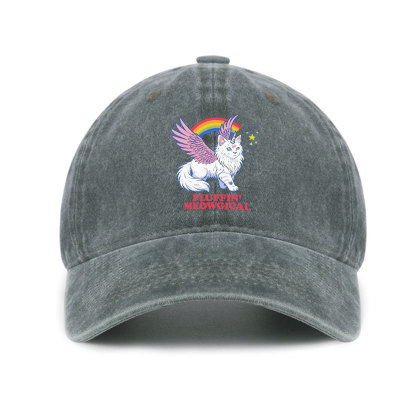 Purplehecate Fluffin Meowgical Baseball Cap