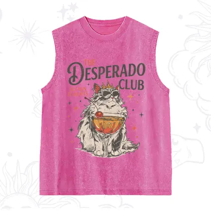 Purplehecate The Desperado Club Vintage Gang Washed Tank