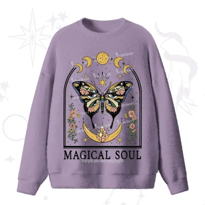 Purplehecate Magical Soul Fuzzy Ugly Sweater