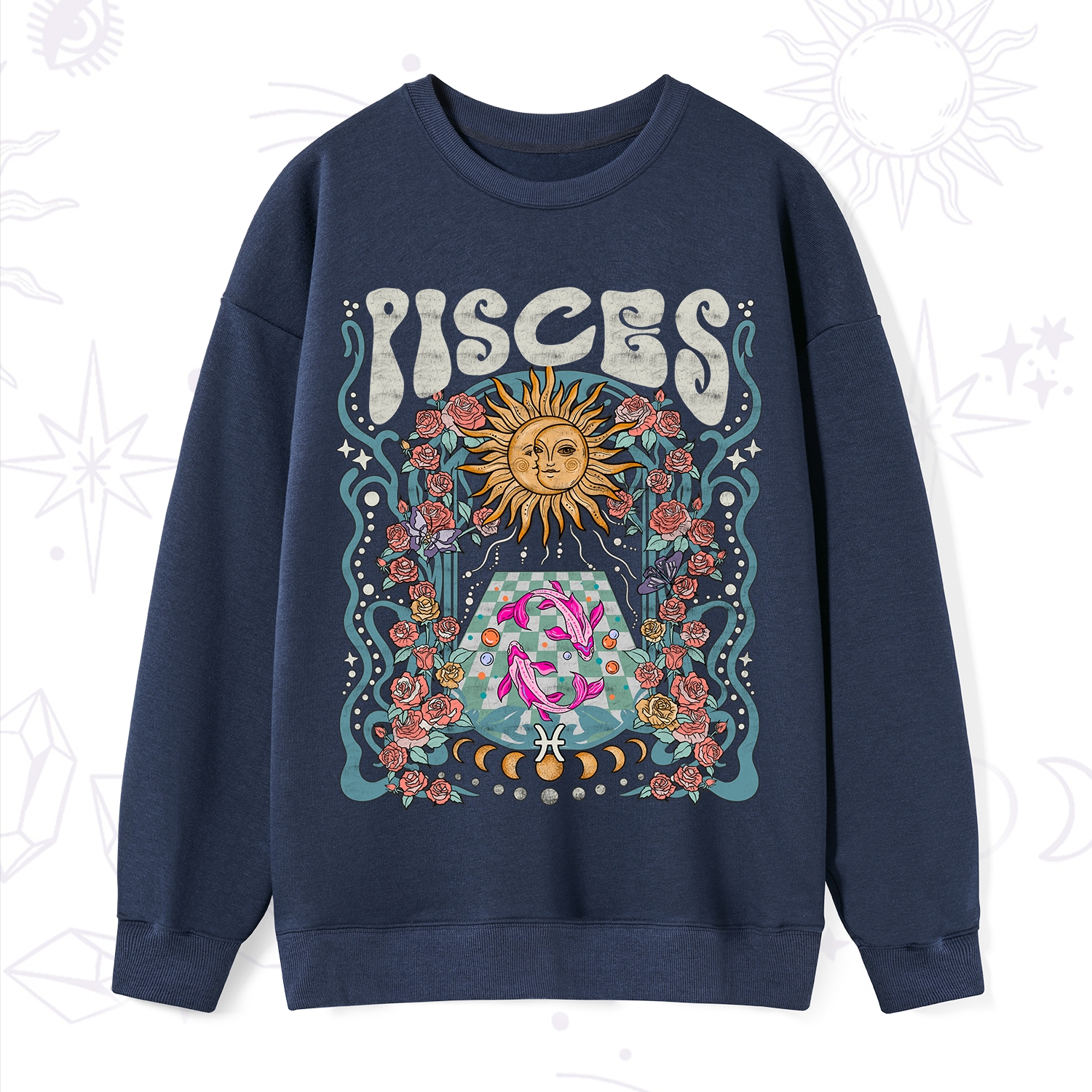 Purplehecate Pisces Spirit Zodiac Sweatshirt