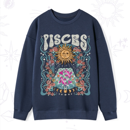 Purplehecate Pisces Spirit Zodiac Sweatshirt