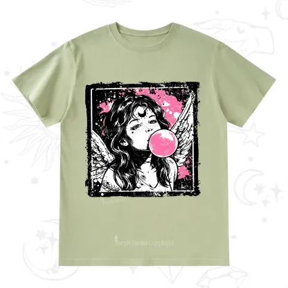Purplehecate Grunge Angel with Bubblegum T-Shirt