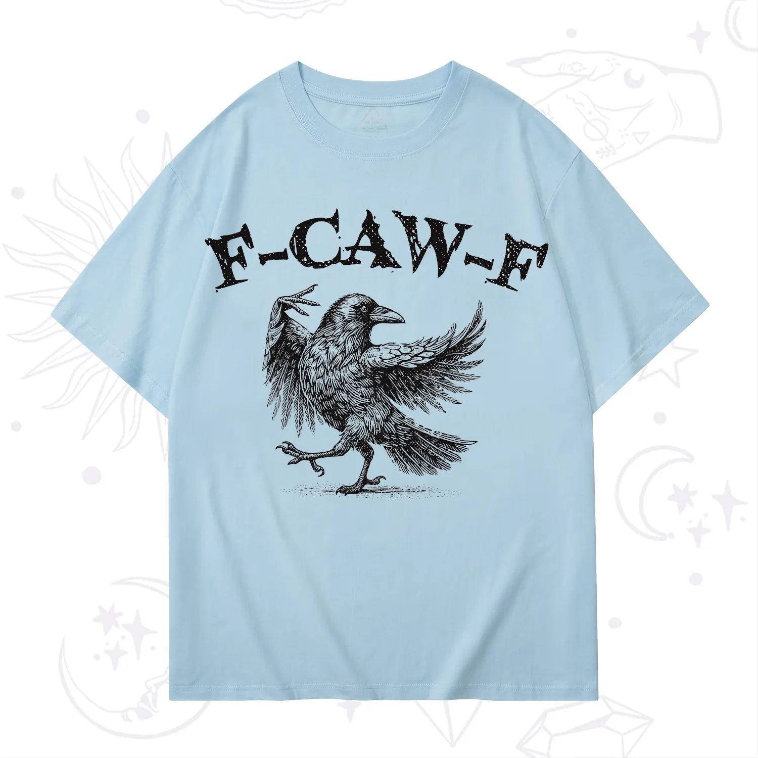 Purplehecate F-caw-f Crow T-Shirt