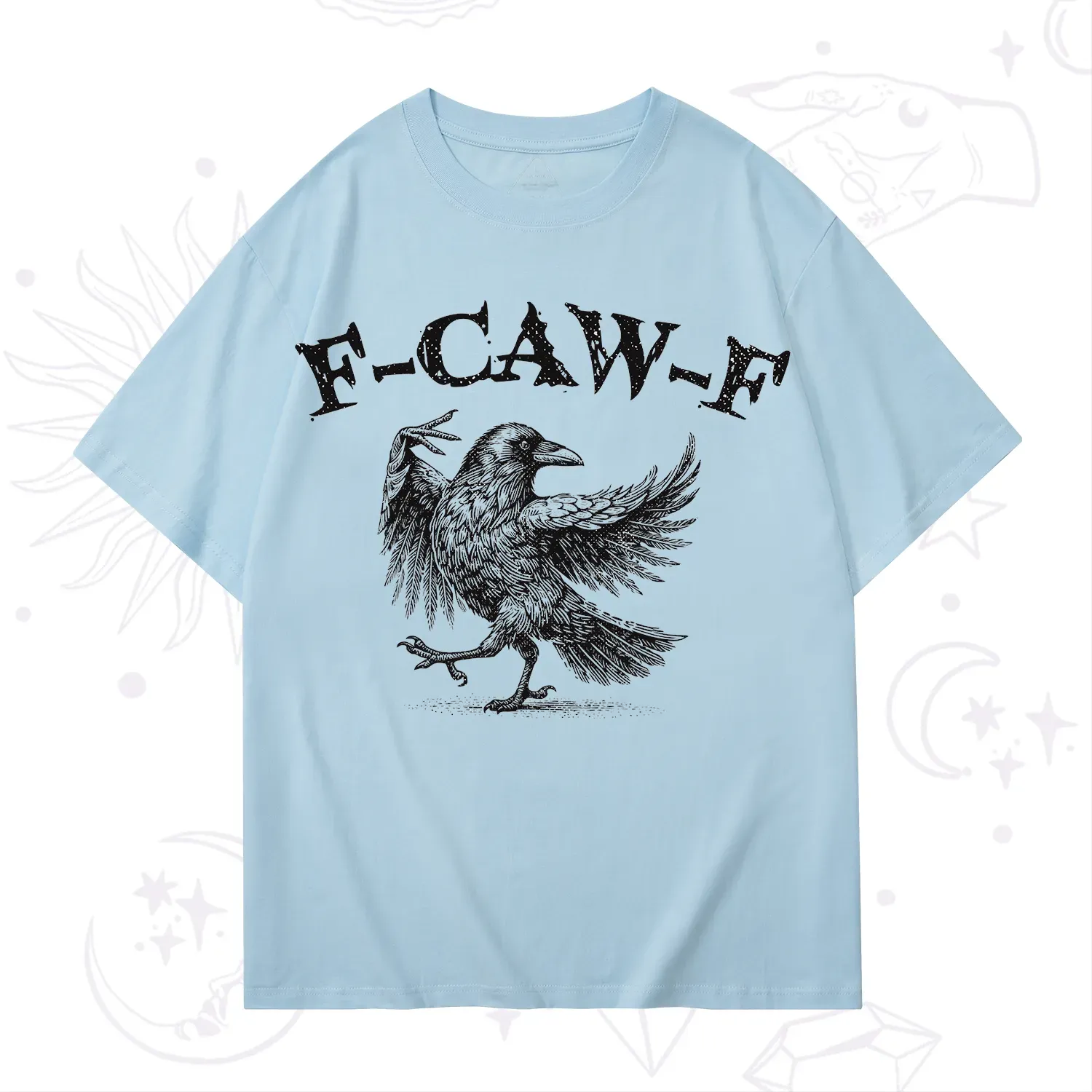 Purplehecate F-caw-f Crow T-Shirt