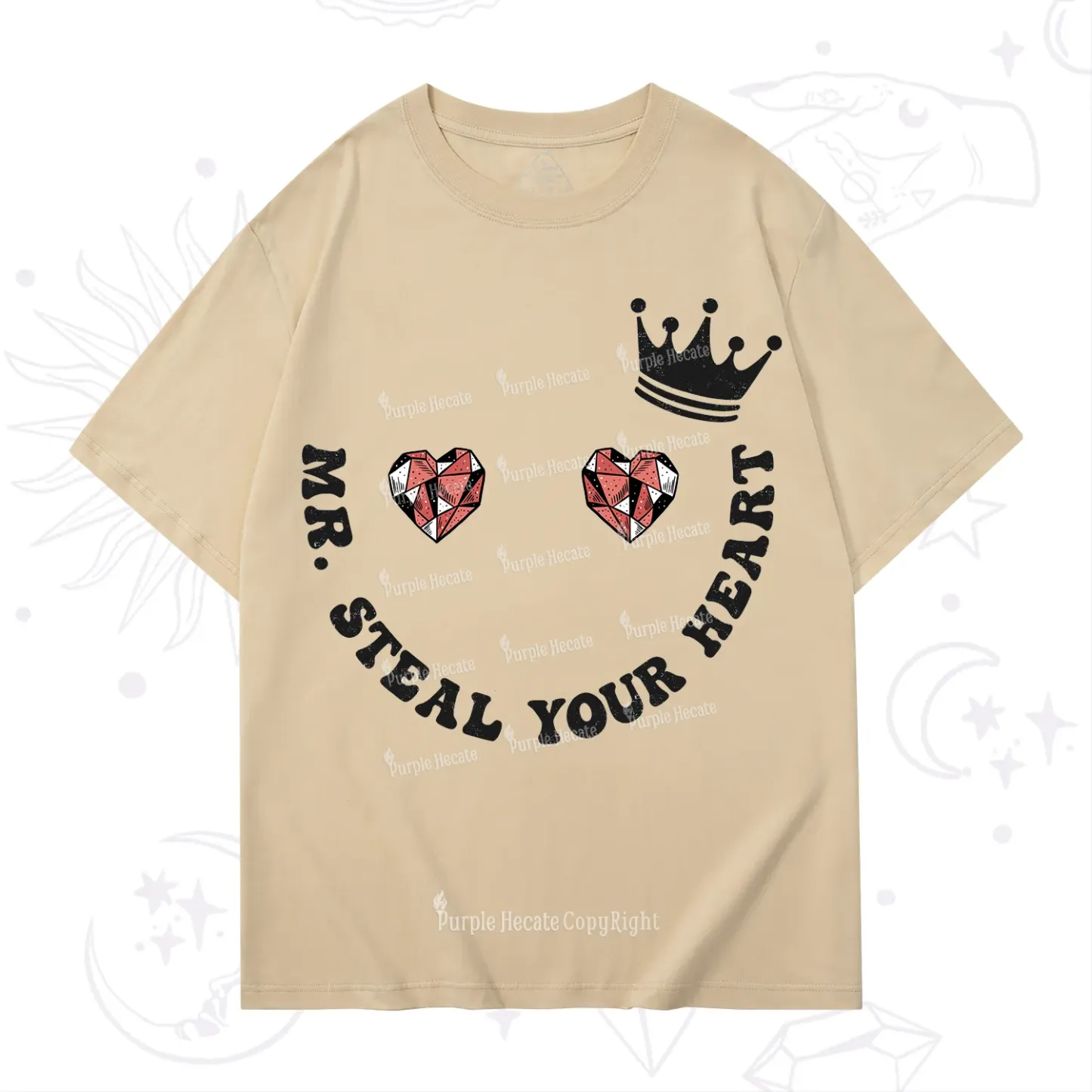 Purplehecate Mr Steal Your Heart Valentine T-Shirt