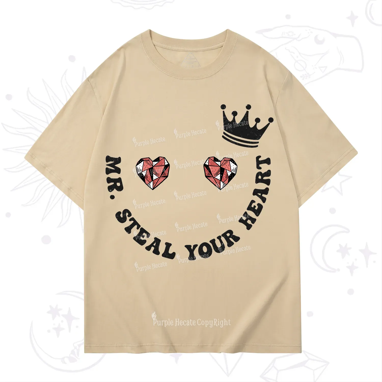 Purplehecate Mr Steal Your Heart Valentine T-Shirt