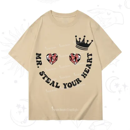 Purplehecate Mr Steal Your Heart Valentine T-Shirt
