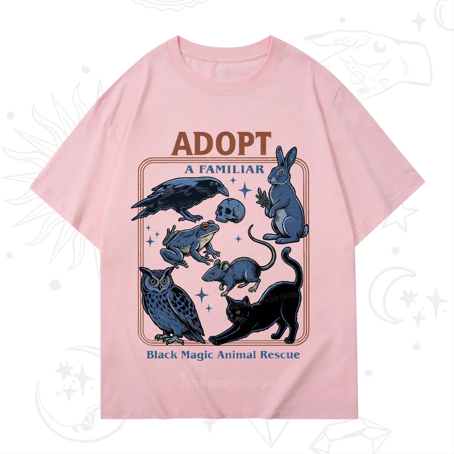 Purplehecate Adopt a Familiar T-Shirt
